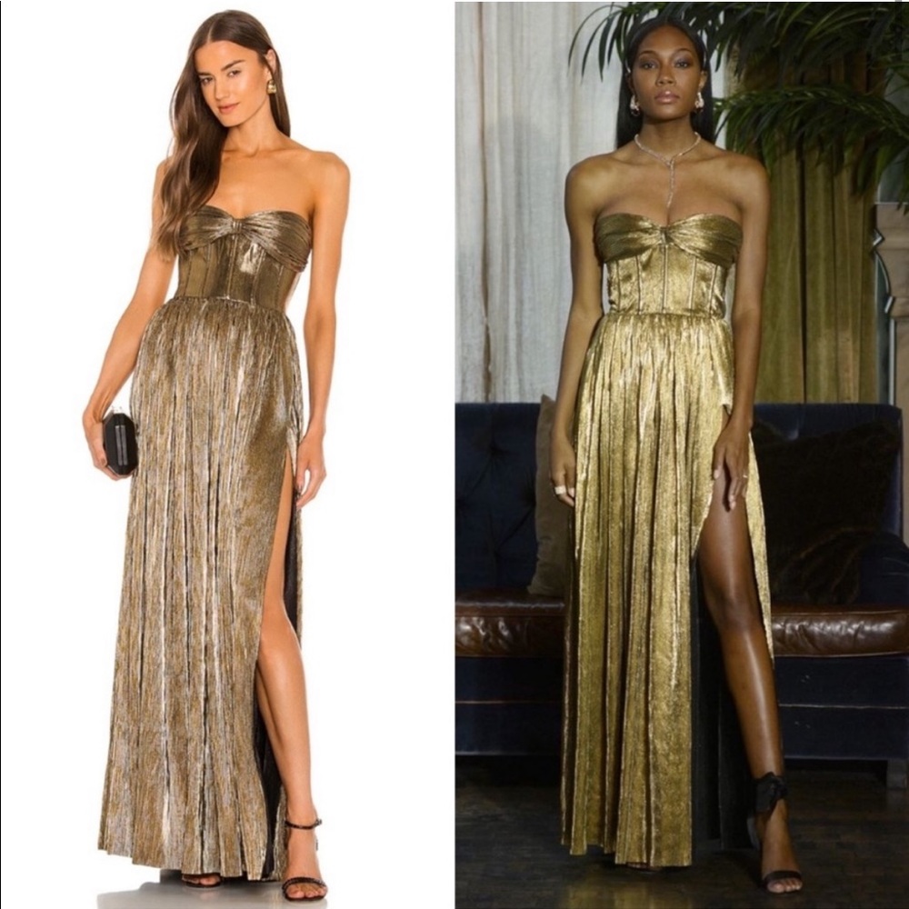 Bronx and Banco Florence Strapless Gown